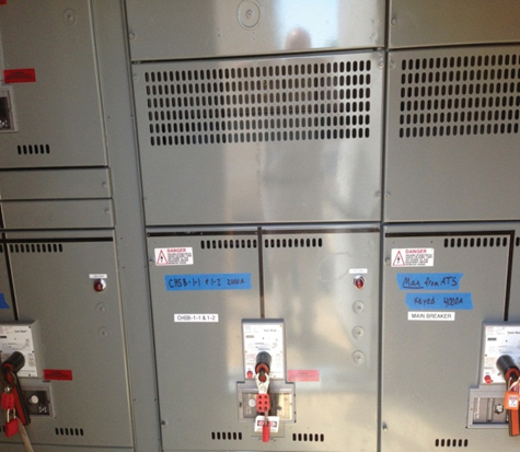 Figure 5 (Top) and 6 (Bottom). Switchboard was installed in a small building