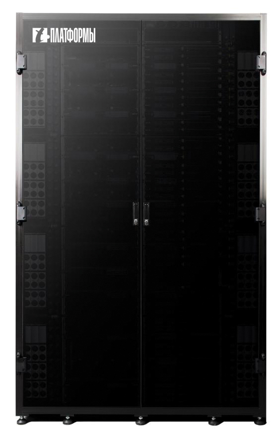 Figure 3. The supercomputer is based on T-Platforms’s A-class high-density computing system and makes use of a liquid cooling system