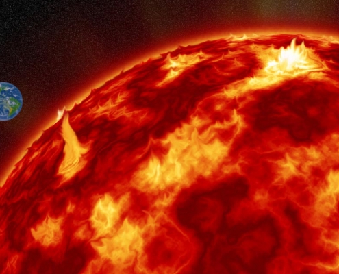 Data centers weather solar storms