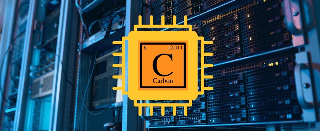 What does embedded carbon of IT really represent?